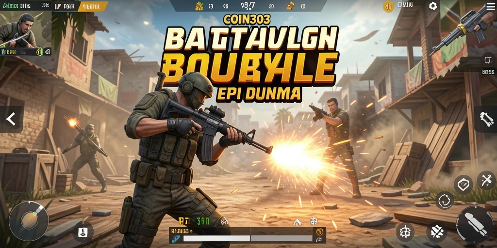 Gameplay seru pertarungan melawan pemain lain di COIN303.