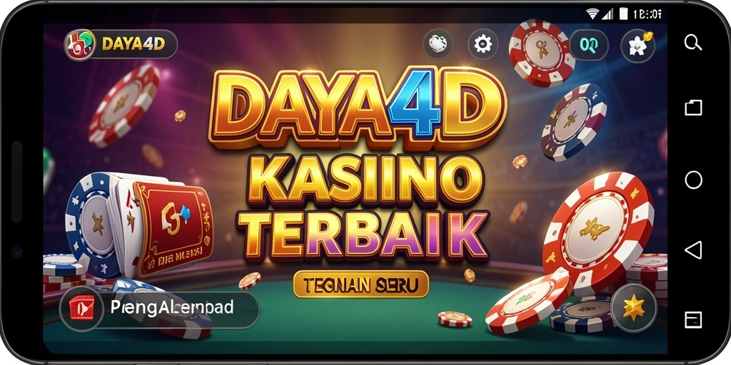 Tampilan gameplay seru dari aplikasi Kasino DAYA4D yang menghibur.