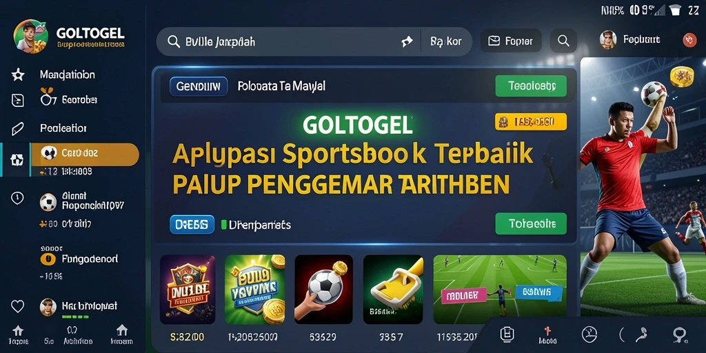 Screenshot gameplay GOLTOGEL menampilkan taruhan langsung yang menarik.