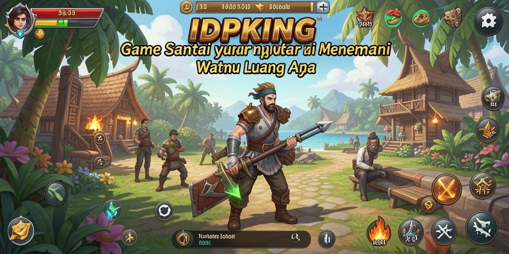 Screenshot IDPKING menunjukkan gameplay yang seru dan mengasyikkan.