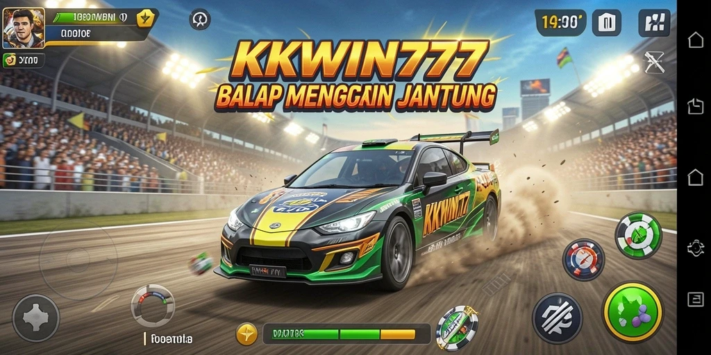 Gameplay seru balapan mobil dalam KKWIN777 dengan grafik memukau.