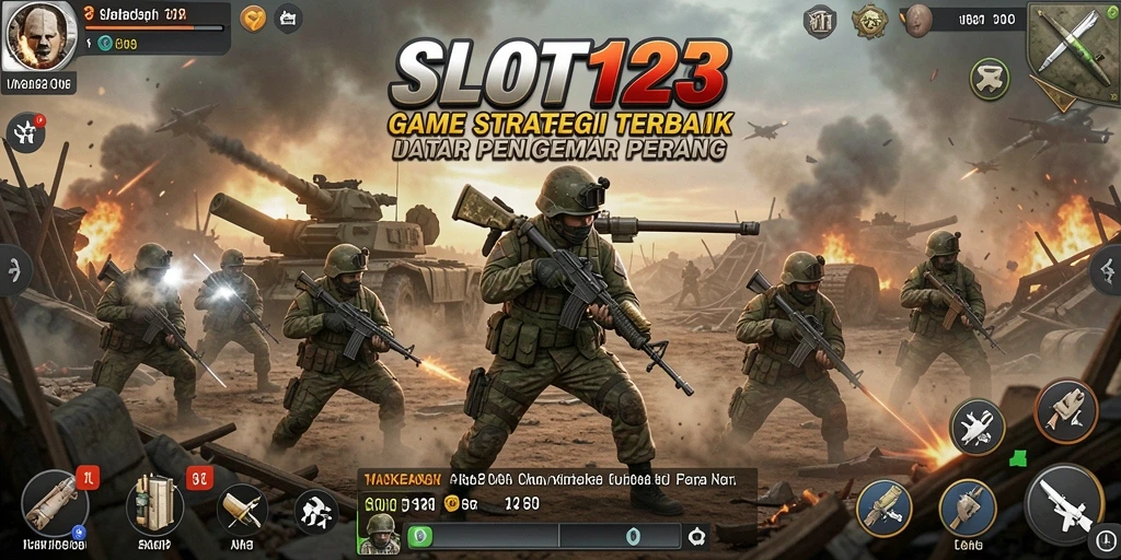 Tampilan gameplay SLOT123 yang menarik dan strategis.