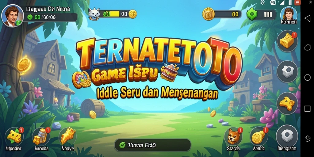 Tampilan gameplay TERNATETOTO yang menarik dan seru.