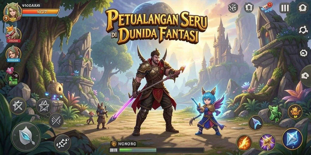Screenshot gameplay VIO77 menampilkan aksi seru dalam petualangan.