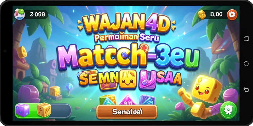 Tampilan gameplay WAJAN4D yang menarik dan penuh warna.